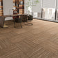 Indoor Carpet Tiles Level Loop Carpet Tiles with Fire Resistant Khaki 40-Piece Set Clearhalo 'Carpet Tiles & Carpet Squares' 'carpet_tiles_carpet_squares' 'Flooring 'Home Improvement' 'home_improvement' 'home_improvement_carpet_tiles_carpet_squares' Walls and Ceiling' 7185078