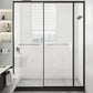 Transparent Tempered Shower Bath Door Double Sliding Framed Shower Doors Black Clearhalo 'Bathroom Remodel & Bathroom Fixtures' 'Home Improvement' 'home_improvement' 'home_improvement_shower_tub_doors' 'Shower and Tub Doors' 'shower_tub_doors' 'Showers & Bathtubs' 7187916