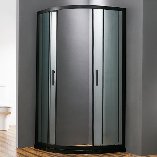 Aluminum Alloy Tempered Glass Shower Door Simple Shower Screen Clearhalo 'Bathroom Remodel & Bathroom Fixtures' 'Home Improvement' 'home_improvement' 'home_improvement_shower_tub_doors' 'Shower and Tub Doors' 'shower_tub_doors' 'Showers & Bathtubs' 7188035