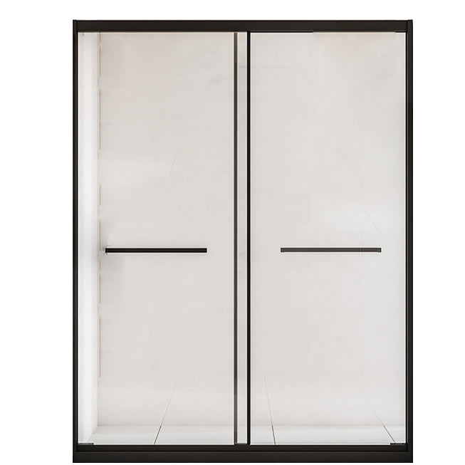 Framed Shower Bath Door Transparent Scratch Resistant Shower Door Clearhalo 'Bathroom Remodel & Bathroom Fixtures' 'Home Improvement' 'home_improvement' 'home_improvement_shower_tub_doors' 'Shower and Tub Doors' 'shower_tub_doors' 'Showers & Bathtubs' 7188078