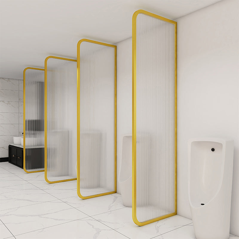 Frosted Shower Bath Door Single Fixed Framed Shower Bath Door Clearhalo 'Bathroom Remodel & Bathroom Fixtures' 'Home Improvement' 'home_improvement' 'home_improvement_shower_tub_doors' 'Shower and Tub Doors' 'shower_tub_doors' 'Showers & Bathtubs' 7188097