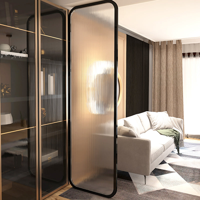 Frosted Shower Bath Door Single Fixed Framed Shower Bath Door Clearhalo 'Bathroom Remodel & Bathroom Fixtures' 'Home Improvement' 'home_improvement' 'home_improvement_shower_tub_doors' 'Shower and Tub Doors' 'shower_tub_doors' 'Showers & Bathtubs' 7188103