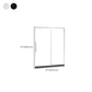 One-shaped Sliding Shower Bath Door Transparent Tempered Glass Shower Door Clearhalo 'Bathroom Remodel & Bathroom Fixtures' 'Home Improvement' 'home_improvement' 'home_improvement_shower_tub_doors' 'Shower and Tub Doors' 'shower_tub_doors' 'Showers & Bathtubs' 7188298