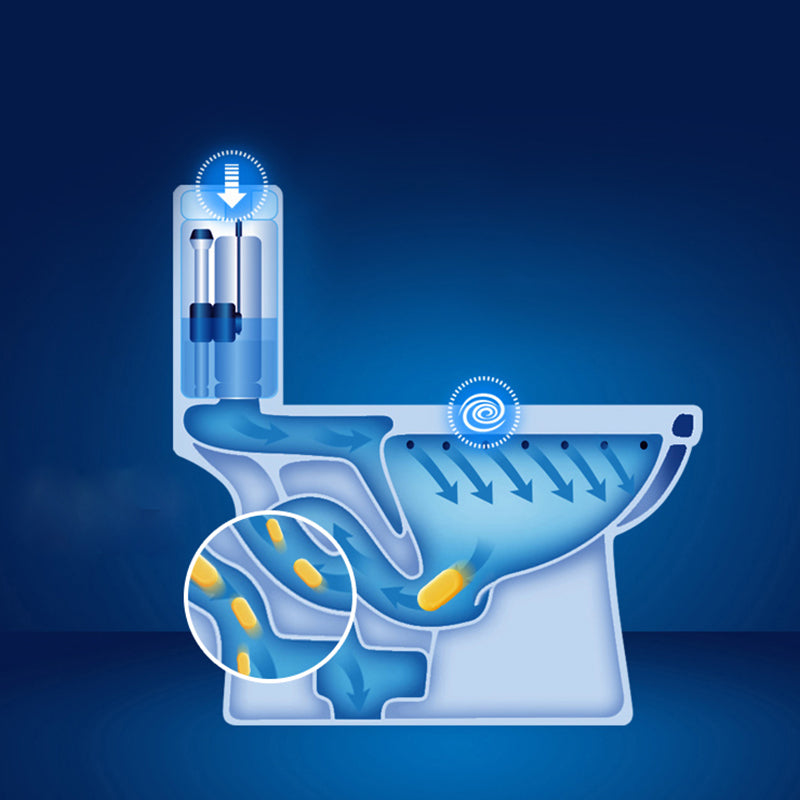 Modern Seat Included Flush Toilet All-In-One White Urine Toilet for Bathroom Clearhalo 'Bathroom Remodel & Bathroom Fixtures' 'Home Improvement' 'home_improvement' 'home_improvement_toilets' 'Toilets & Bidets' 'Toilets' 7194625