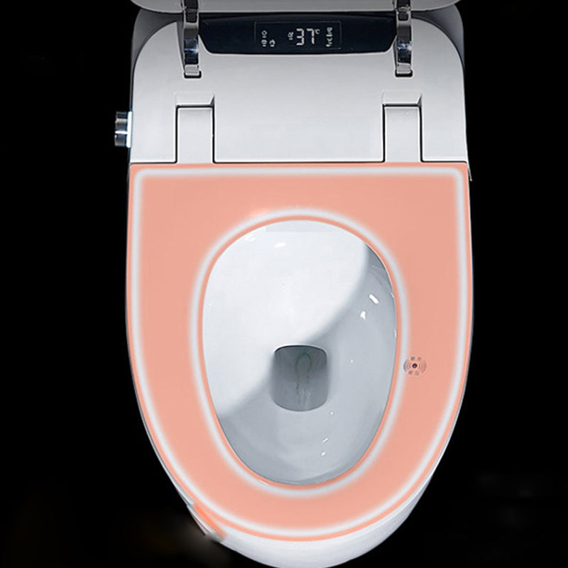 Modern All In One Toilet Floor Mounted Siphon Jet ABS Toilet Bowl Clearhalo 'Bathroom Remodel & Bathroom Fixtures' 'Home Improvement' 'home_improvement' 'home_improvement_toilets' 'Toilets & Bidets' 'Toilets' 7194648