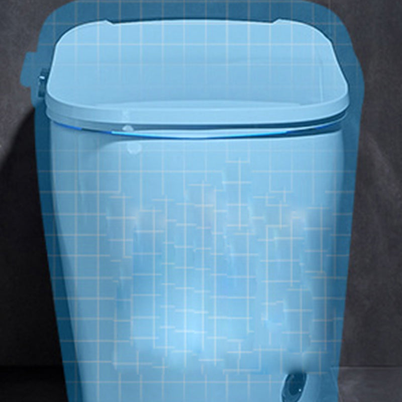 Modern All In One Toilet Floor Mounted Siphon Jet ABS Toilet Bowl Clearhalo 'Bathroom Remodel & Bathroom Fixtures' 'Home Improvement' 'home_improvement' 'home_improvement_toilets' 'Toilets & Bidets' 'Toilets' 7194651