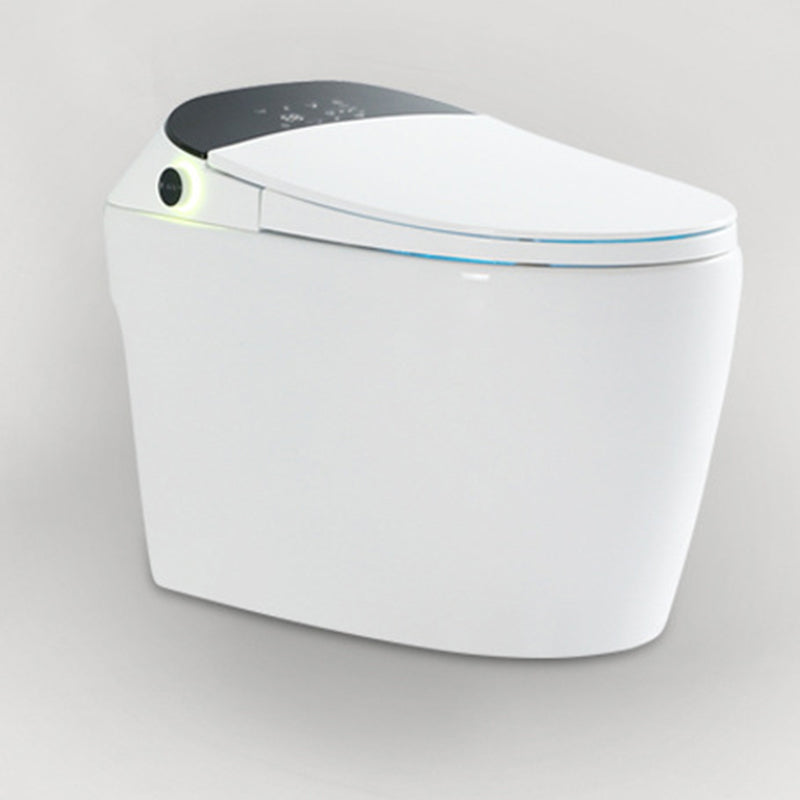 Modern All In One Toilet Floor Mounted Siphon Jet Flush Toilet Black White Clearhalo 'Bathroom Remodel & Bathroom Fixtures' 'Home Improvement' 'home_improvement' 'home_improvement_toilets' 'Toilets & Bidets' 'Toilets' 7194668