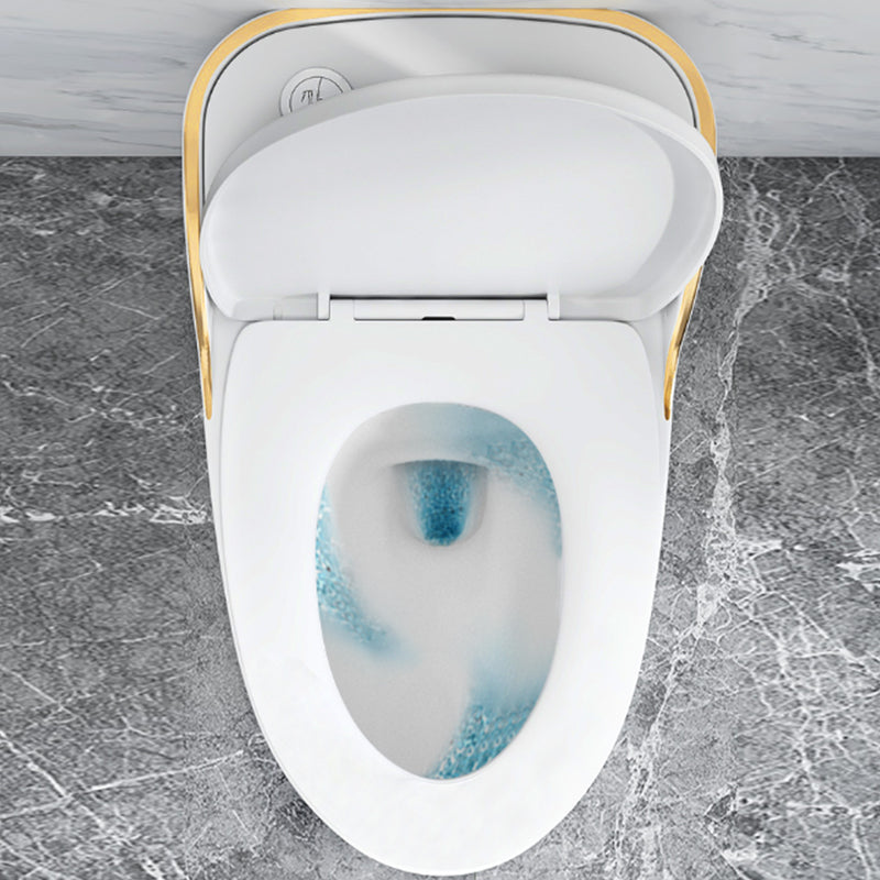 Modern Seat Included Flush Toilet One-Piece White Urine Toilet for Bathroom Clearhalo 'Bathroom Remodel & Bathroom Fixtures' 'Home Improvement' 'home_improvement' 'home_improvement_toilets' 'Toilets & Bidets' 'Toilets' 7194708