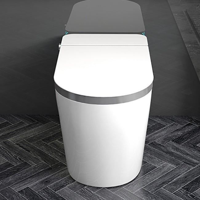 Elongated Floor Mount Bidet Smart Bidet without Water Pressure Control Clearhalo 'Bathroom Remodel & Bathroom Fixtures' 'Bidets' 'Home Improvement' 'home_improvement' 'home_improvement_bidets' 'Toilets & Bidets' 7194964