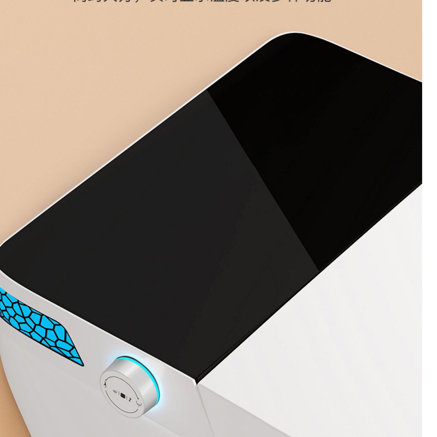 Elongated Floor Mount Bidet Smart Bidet with Dryer and Heated Seat Clearhalo 'Bathroom Remodel & Bathroom Fixtures' 'Bidets' 'Home Improvement' 'home_improvement' 'home_improvement_bidets' 'Toilets & Bidets' 7194989