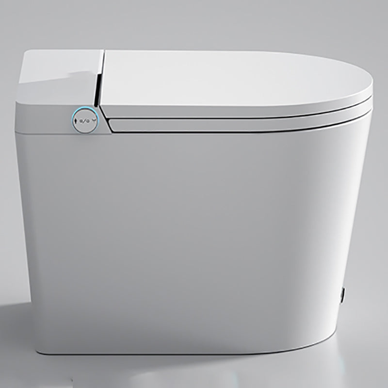 Temperature Control Elongated Seat Bidet in White All-In-One Smart Bidet with Heated Seat Clearhalo 'Bathroom Remodel & Bathroom Fixtures' 'Bidets' 'Home Improvement' 'home_improvement' 'home_improvement_bidets' 'Toilets & Bidets' 7194993