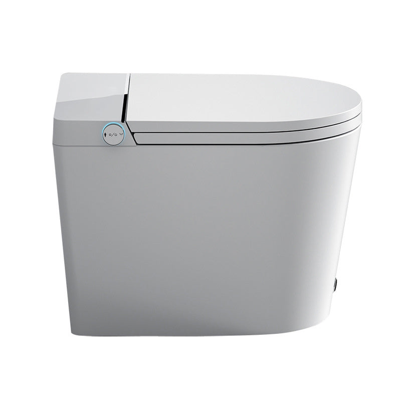 Temperature Control Elongated Seat Bidet in White All-In-One Smart Bidet with Heated Seat Clearhalo 'Bathroom Remodel & Bathroom Fixtures' 'Bidets' 'Home Improvement' 'home_improvement' 'home_improvement_bidets' 'Toilets & Bidets' 7194997