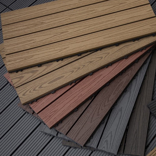Wooden Deck Plank Outdoor Waterproof Rectangular Outdoor Floor Board Clearhalo 'Home Improvement' 'home_improvement' 'home_improvement_outdoor_deck_tiles_planks' 'Outdoor Deck Tiles & Planks' 'Outdoor Flooring & Tile' 'Outdoor Remodel' 'outdoor_deck_tiles_planks' 7195592