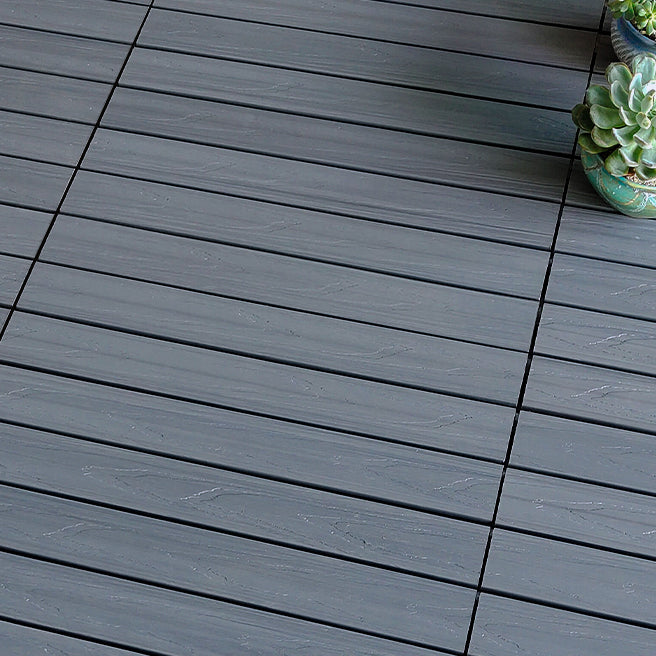 Wooden Deck Plank Outdoor Waterproof Rectangular Outdoor Floor Board Grey Blue Clearhalo 'Home Improvement' 'home_improvement' 'home_improvement_outdoor_deck_tiles_planks' 'Outdoor Deck Tiles & Planks' 'Outdoor Flooring & Tile' 'Outdoor Remodel' 'outdoor_deck_tiles_planks' 7195614