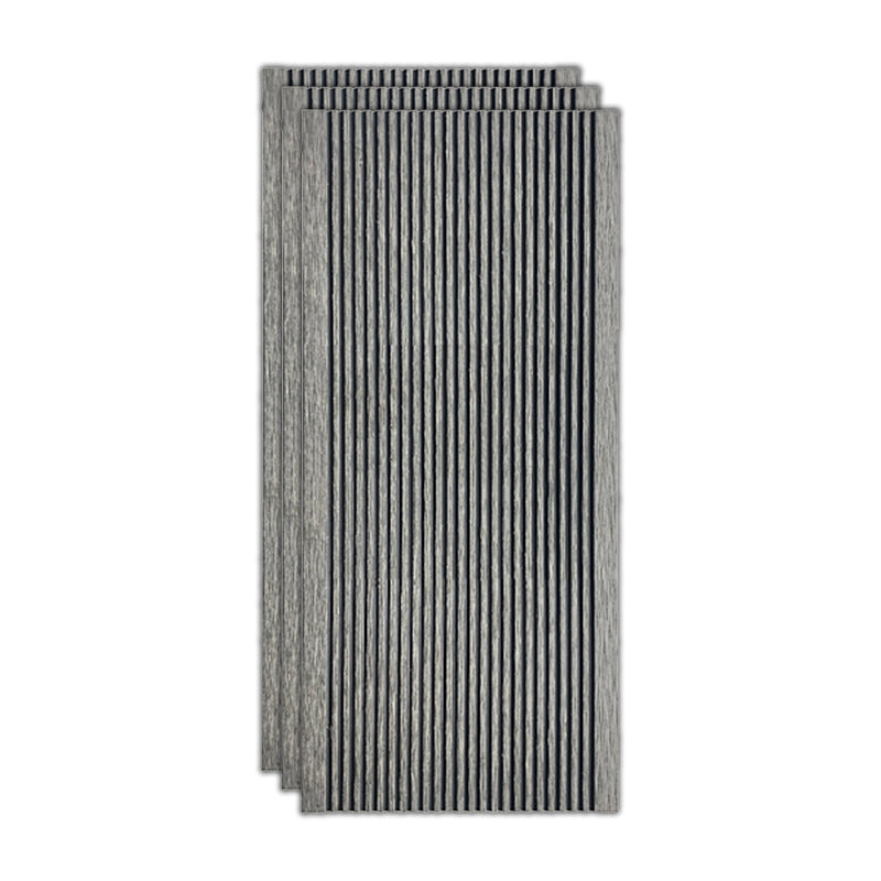 Deck Plank Outdoor Waterproof Modern Slip Resistant Floor Board Silver Gray Clearhalo 'Home Improvement' 'home_improvement' 'home_improvement_outdoor_deck_tiles_planks' 'Outdoor Deck Tiles & Planks' 'Outdoor Flooring & Tile' 'Outdoor Remodel' 'outdoor_deck_tiles_planks' 7195640