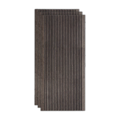 Deck Plank Outdoor Waterproof Modern Slip Resistant Floor Board Dark Coffee Clearhalo 'Home Improvement' 'home_improvement' 'home_improvement_outdoor_deck_tiles_planks' 'Outdoor Deck Tiles & Planks' 'Outdoor Flooring & Tile' 'Outdoor Remodel' 'outdoor_deck_tiles_planks' 7195642