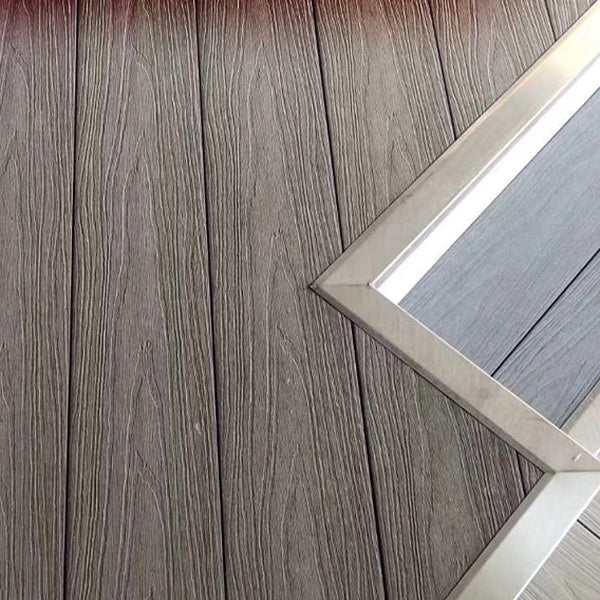Deck Plank Outdoor Waterproof Modern Slip Resistant Floor Board Clearhalo 'Home Improvement' 'home_improvement' 'home_improvement_outdoor_deck_tiles_planks' 'Outdoor Deck Tiles & Planks' 'Outdoor Flooring & Tile' 'Outdoor Remodel' 'outdoor_deck_tiles_planks' 7195643