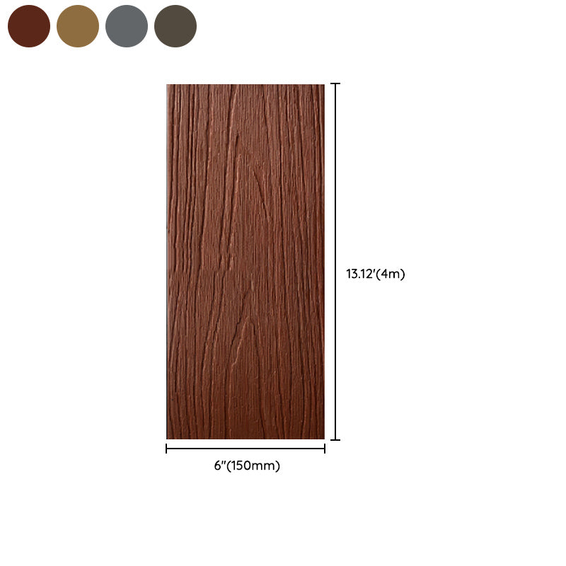 Deck Plank Outdoor Waterproof Modern Slip Resistant Floor Board Clearhalo 'Home Improvement' 'home_improvement' 'home_improvement_outdoor_deck_tiles_planks' 'Outdoor Deck Tiles & Planks' 'Outdoor Flooring & Tile' 'Outdoor Remodel' 'outdoor_deck_tiles_planks' 7195660