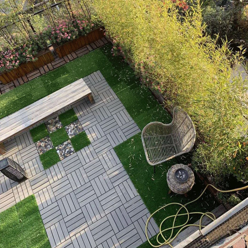 Square Snapping Patio Flooring Tiles Striped Pattern Flooring Tiles Clearhalo 'Home Improvement' 'home_improvement' 'home_improvement_outdoor_deck_tiles_planks' 'Outdoor Deck Tiles & Planks' 'Outdoor Flooring & Tile' 'Outdoor Remodel' 'outdoor_deck_tiles_planks' 7195732