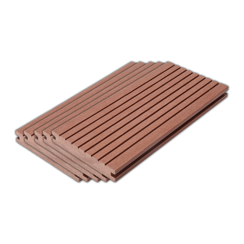 Striped Pattern Patio Flooring Tiles Nailed Flooring Tiles Floor Board Rosewood Solid Clearhalo 'Home Improvement' 'home_improvement' 'home_improvement_outdoor_deck_tiles_planks' 'Outdoor Deck Tiles & Planks' 'Outdoor Flooring & Tile' 'Outdoor Remodel' 'outdoor_deck_tiles_planks' 7195790