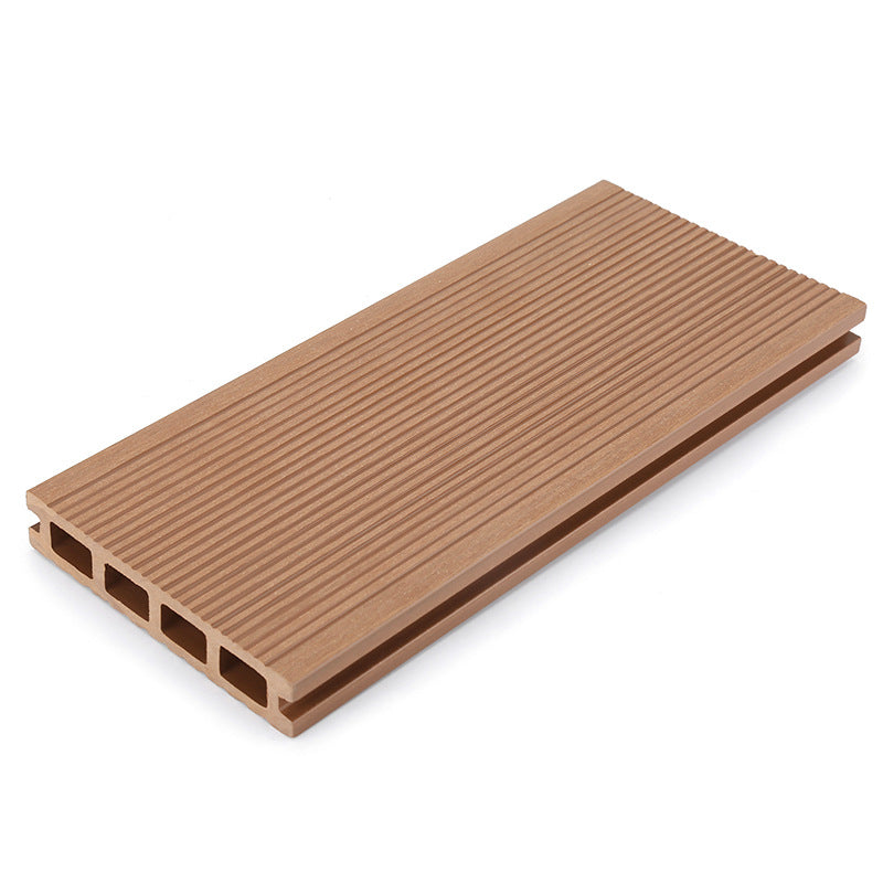 Striped Pattern Patio Flooring Tiles Square Nailed Flooring Tiles Garden Champagne Square Clearhalo 'Home Improvement' 'home_improvement' 'home_improvement_outdoor_deck_tiles_planks' 'Outdoor Deck Tiles & Planks' 'Outdoor Flooring & Tile' 'Outdoor Remodel' 'outdoor_deck_tiles_planks' 7195850