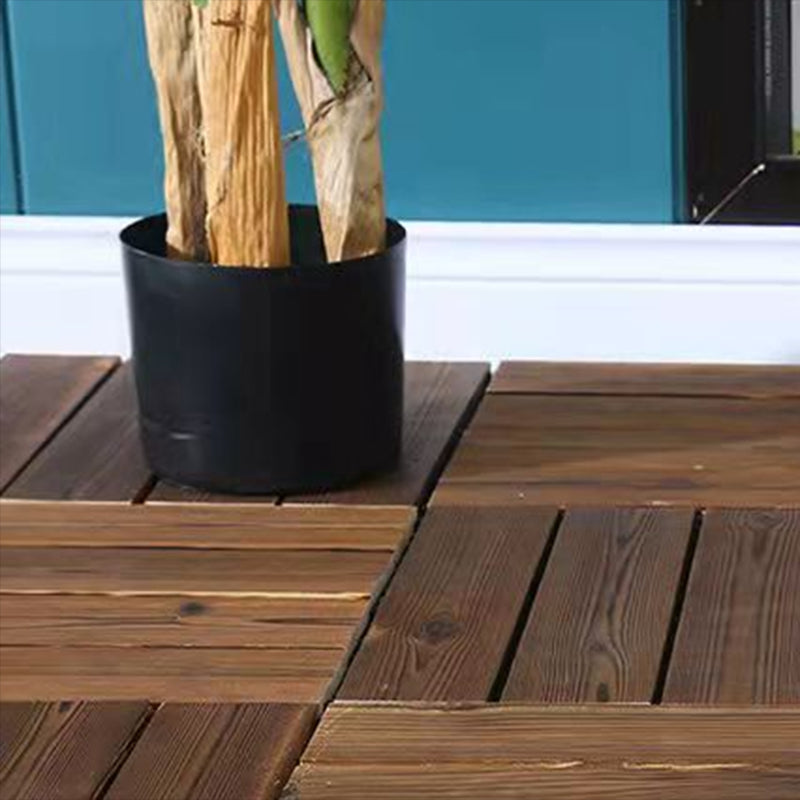 Outdoor Deck Plank Wooden Square Stripe Composite Floor Patio Clearhalo 'Home Improvement' 'home_improvement' 'home_improvement_outdoor_deck_tiles_planks' 'Outdoor Deck Tiles & Planks' 'Outdoor Flooring & Tile' 'Outdoor Remodel' 'outdoor_deck_tiles_planks' 7195887