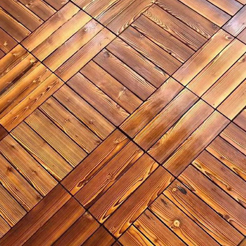 Outdoor Deck Plank Wooden Square Stripe Composite Floor Patio Brown Clearhalo 'Home Improvement' 'home_improvement' 'home_improvement_outdoor_deck_tiles_planks' 'Outdoor Deck Tiles & Planks' 'Outdoor Flooring & Tile' 'Outdoor Remodel' 'outdoor_deck_tiles_planks' 7195889