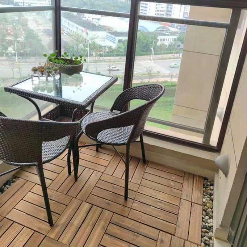 Outdoor Deck Plank Wooden Square Stripe Composite Floor Patio Clearhalo 'Home Improvement' 'home_improvement' 'home_improvement_outdoor_deck_tiles_planks' 'Outdoor Deck Tiles & Planks' 'Outdoor Flooring & Tile' 'Outdoor Remodel' 'outdoor_deck_tiles_planks' 7195898