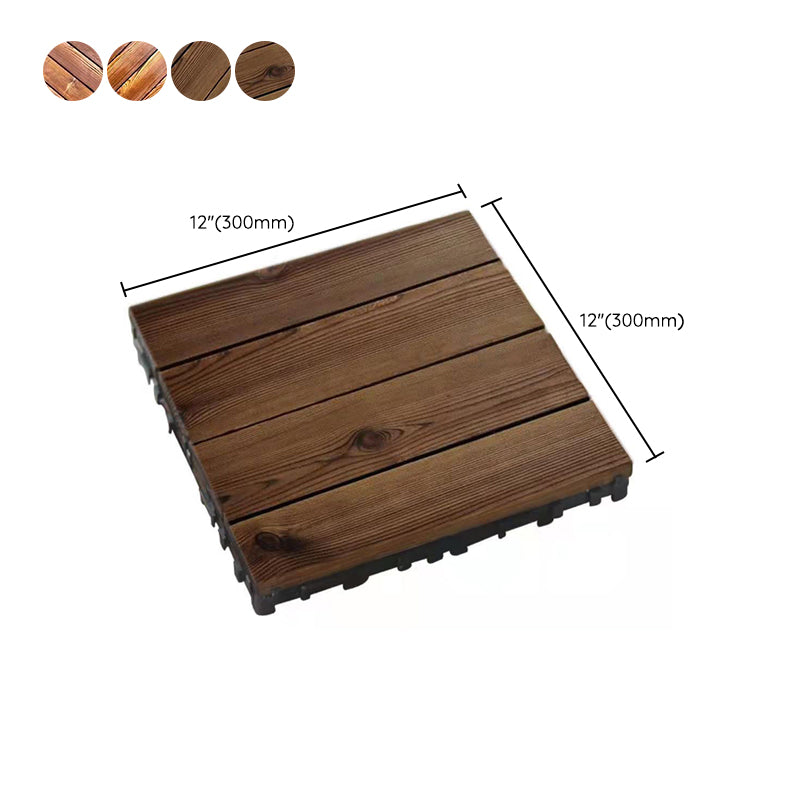 Outdoor Deck Plank Wooden Square Stripe Composite Floor Patio Clearhalo 'Home Improvement' 'home_improvement' 'home_improvement_outdoor_deck_tiles_planks' 'Outdoor Deck Tiles & Planks' 'Outdoor Flooring & Tile' 'Outdoor Remodel' 'outdoor_deck_tiles_planks' 7195901