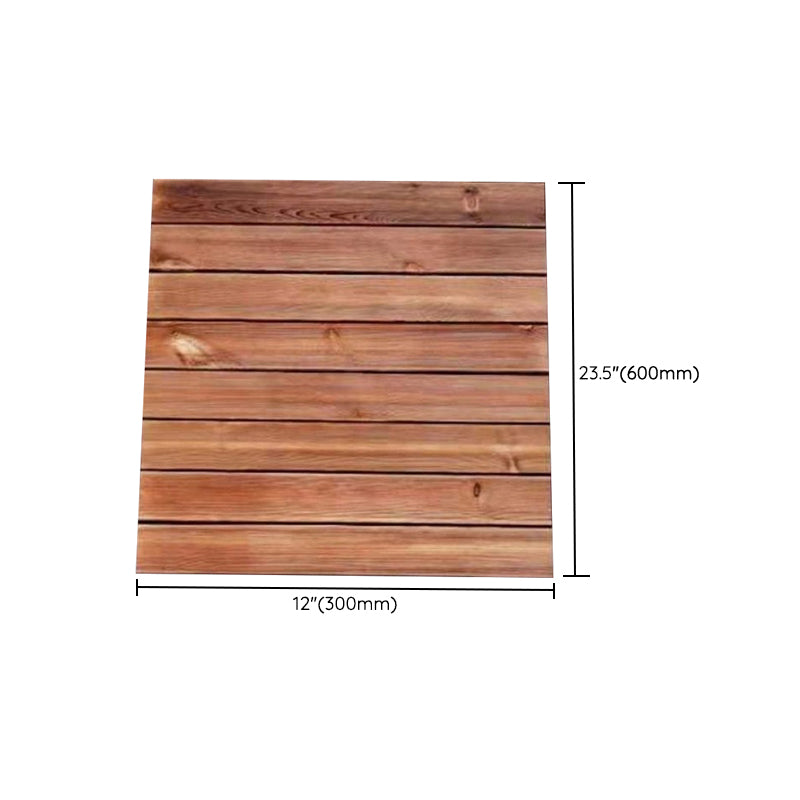 Outdoor Deck Plank Wooden Square Stripe Composite Floor Patio Clearhalo 'Home Improvement' 'home_improvement' 'home_improvement_outdoor_deck_tiles_planks' 'Outdoor Deck Tiles & Planks' 'Outdoor Flooring & Tile' 'Outdoor Remodel' 'outdoor_deck_tiles_planks' 7195902
