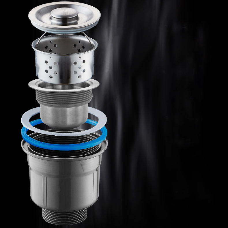 Kitchen Ceramic Sink White Pull-out Faucet Anti-spill Rectangular Sink Clearhalo 'Home Improvement' 'home_improvement' 'home_improvement_kitchen_sinks' 'Kitchen Remodel & Kitchen Fixtures' 'Kitchen Sinks & Faucet Components' 'Kitchen Sinks' 'kitchen_sinks' 7196329