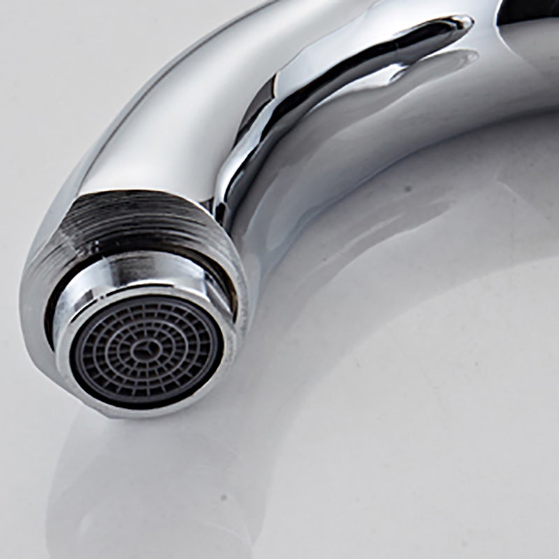 Modern Deck Mounted Lever Handle Bathroom Faucet with Handheld Shower Head Clearhalo 'Bathroom Remodel & Bathroom Fixtures' 'Bathtub Faucets' 'bathtub_faucets' 'Home Improvement' 'home_improvement' 'home_improvement_bathtub_faucets' 7196639