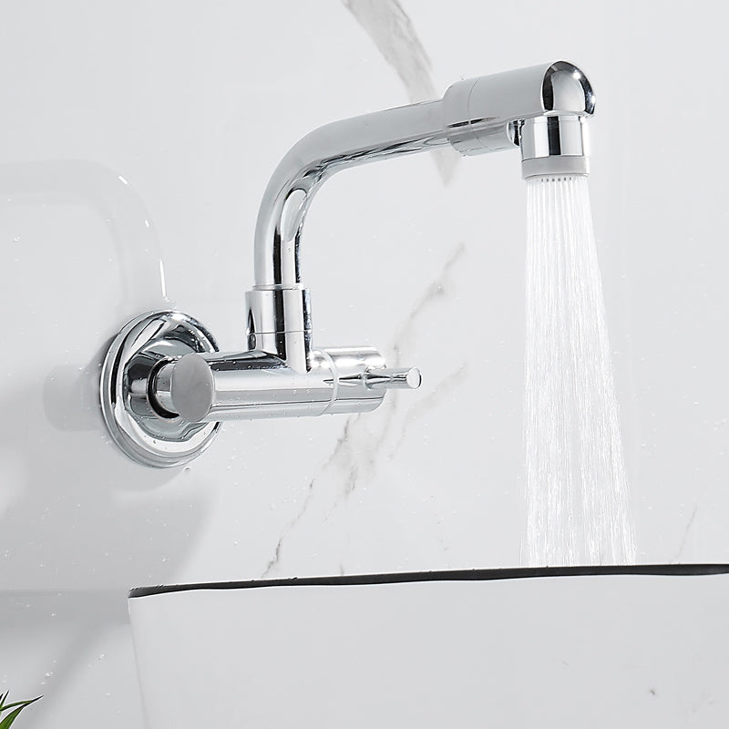 Wall Mounted Metal Tub Filler Low Arc Waterfall Bathtub Faucet Clearhalo 'Bathroom Remodel & Bathroom Fixtures' 'Bathtub Faucets' 'bathtub_faucets' 'Home Improvement' 'home_improvement' 'home_improvement_bathtub_faucets' 7196682