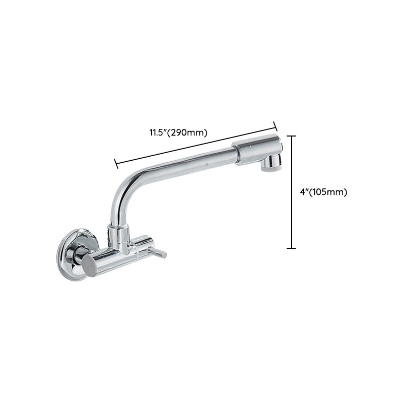 Wall Mounted Metal Tub Filler Low Arc Waterfall Bathtub Faucet Clearhalo 'Bathroom Remodel & Bathroom Fixtures' 'Bathtub Faucets' 'bathtub_faucets' 'Home Improvement' 'home_improvement' 'home_improvement_bathtub_faucets' 7196700