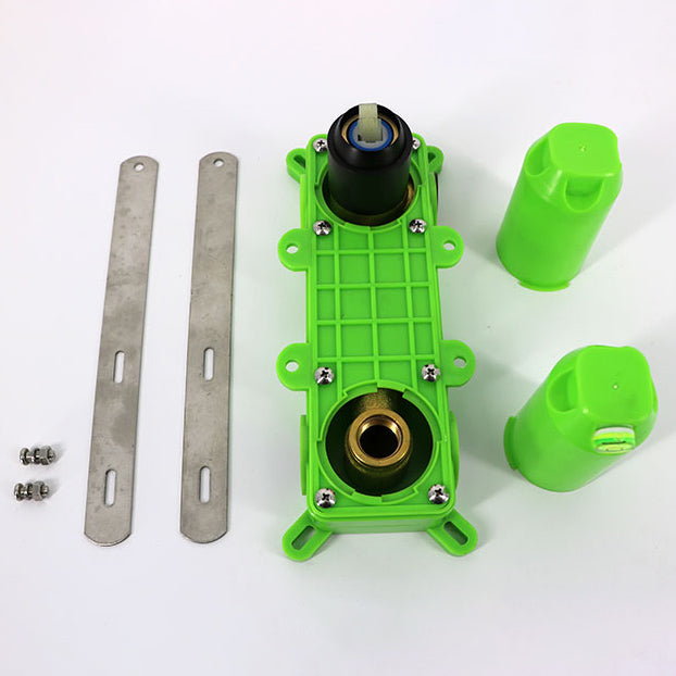 Wall Mounted Metal Tub Filler One Handles Waterfall Tub Faucet Trim Clearhalo 'Bathroom Remodel & Bathroom Fixtures' 'Bathtub Faucets' 'bathtub_faucets' 'Home Improvement' 'home_improvement' 'home_improvement_bathtub_faucets' 7196756