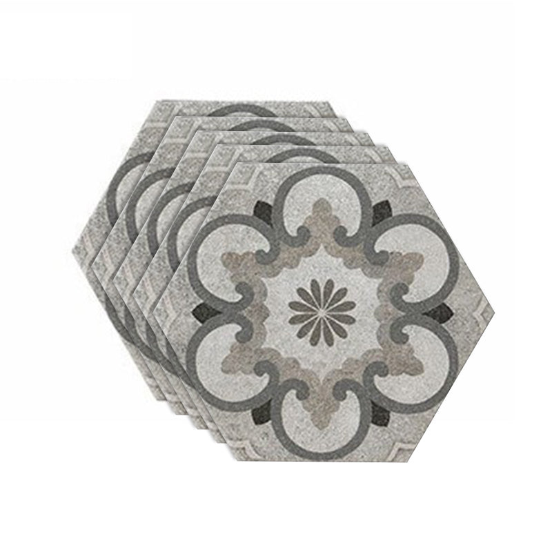 Porcelain Floor and Wall Tile Contemporary Floor and Wall Tile Dark Grey Grey Clearhalo 'Floor Tiles & Wall Tiles' 'floor_tiles_wall_tiles' 'Flooring 'Home Improvement' 'home_improvement' 'home_improvement_floor_tiles_wall_tiles' Walls and Ceiling' 7196944