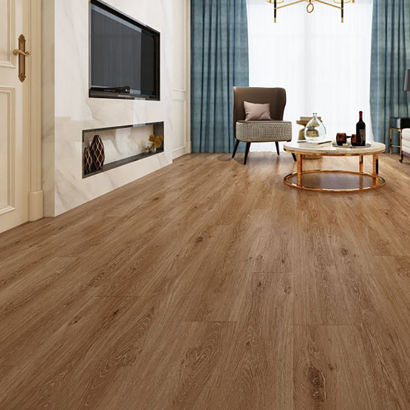 Living Room Laminate Floor Wooden Waterproof Easy-care Laminate Floor Clearhalo 'Flooring 'Home Improvement' 'home_improvement' 'home_improvement_laminate_flooring' 'Laminate Flooring' 'laminate_flooring' Walls and Ceiling' 7197176