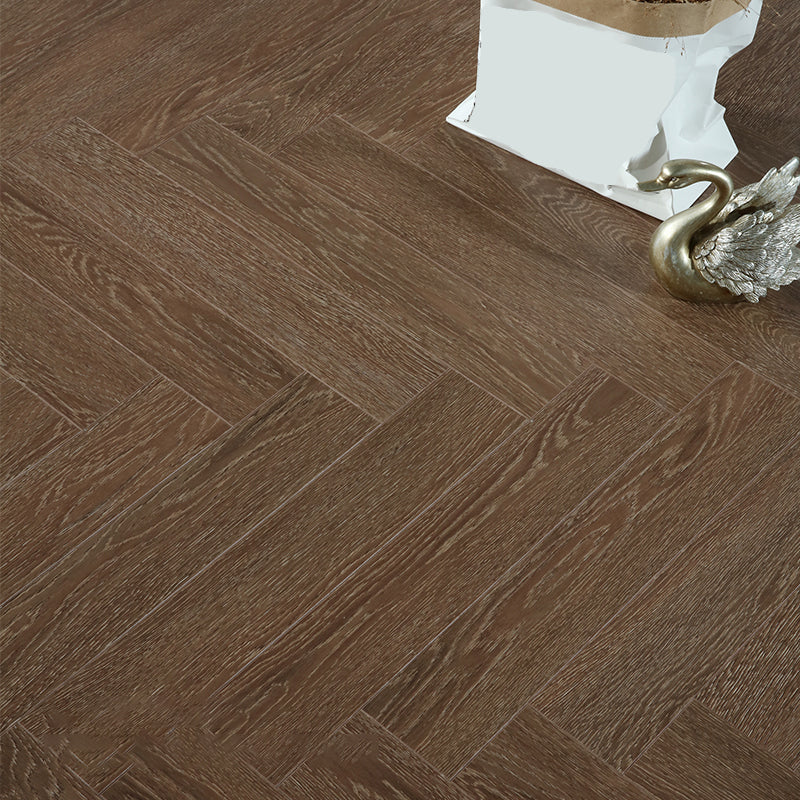 Indoor Laminate Floor Waterproof Wooden Scratch Resistant Laminate Floor Coffee 161.4 sq ft. - 150 Pieces Clearhalo 'Flooring 'Home Improvement' 'home_improvement' 'home_improvement_laminate_flooring' 'Laminate Flooring' 'laminate_flooring' Walls and Ceiling' 7197211