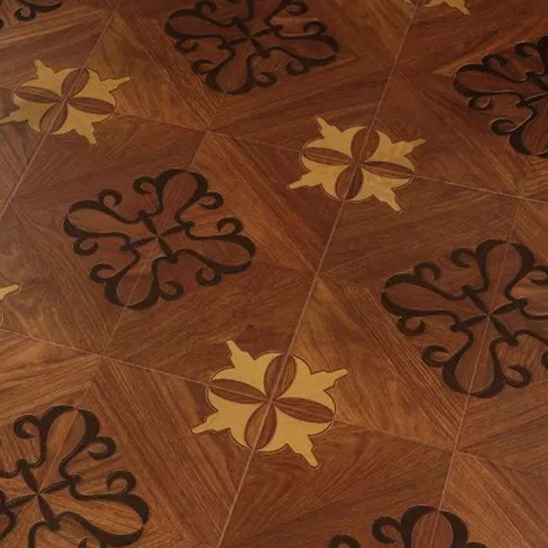 Wooden Laminate Floor Waterproof Indoor Scratch Resistant Textured Laminate Flooring Coffee Clearhalo 'Flooring 'Home Improvement' 'home_improvement' 'home_improvement_laminate_flooring' 'Laminate Flooring' 'laminate_flooring' Walls and Ceiling' 7197333