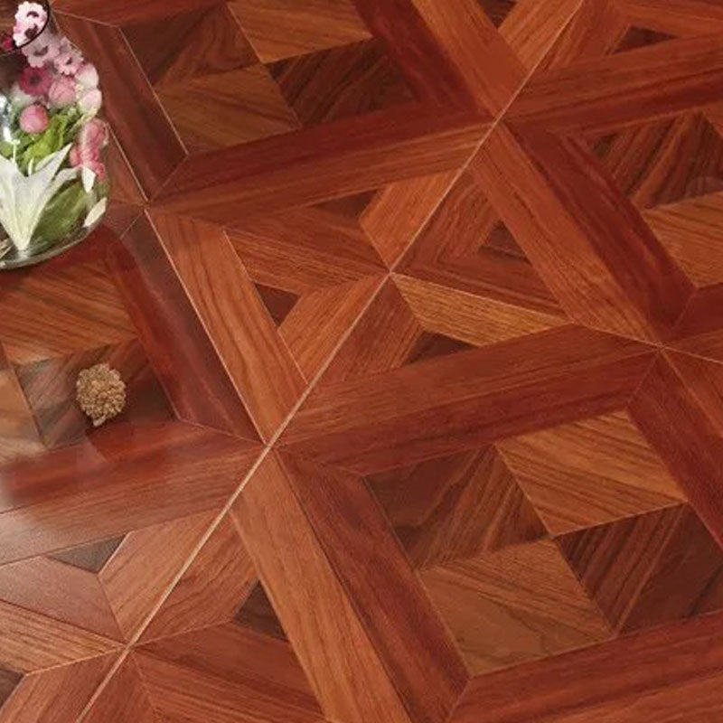 Wooden Laminate Floor Waterproof Indoor Scratch Resistant Textured Laminate Flooring Brick red Clearhalo 'Flooring 'Home Improvement' 'home_improvement' 'home_improvement_laminate_flooring' 'Laminate Flooring' 'laminate_flooring' Walls and Ceiling' 7197338