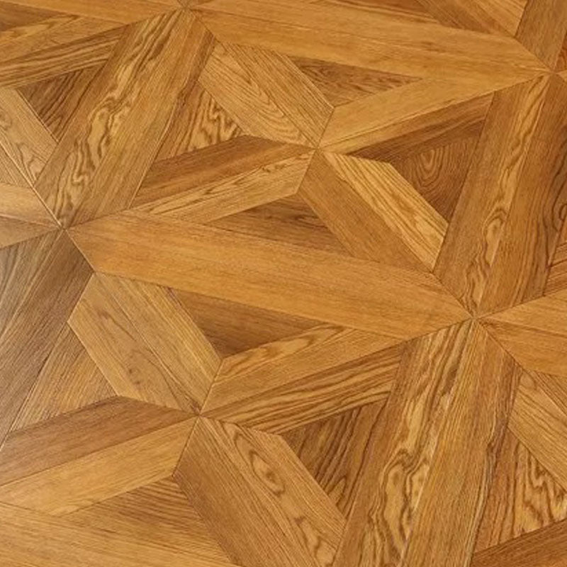 Wooden Laminate Floor Waterproof Indoor Scratch Resistant Textured Laminate Flooring Brown Yellow Clearhalo 'Flooring 'Home Improvement' 'home_improvement' 'home_improvement_laminate_flooring' 'Laminate Flooring' 'laminate_flooring' Walls and Ceiling' 7197343