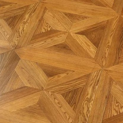 Wooden Laminate Floor Waterproof Indoor Scratch Resistant Textured Laminate Flooring Brown Yellow Clearhalo 'Flooring 'Home Improvement' 'home_improvement' 'home_improvement_laminate_flooring' 'Laminate Flooring' 'laminate_flooring' Walls and Ceiling' 7197343