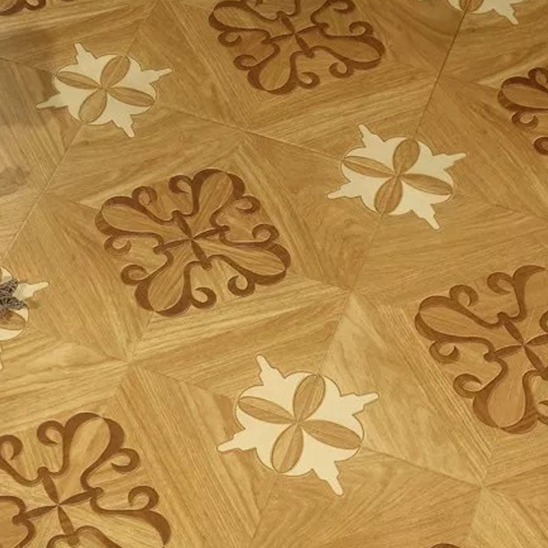 Wooden Laminate Floor Waterproof Indoor Scratch Resistant Textured Laminate Flooring Teak Clearhalo 'Flooring 'Home Improvement' 'home_improvement' 'home_improvement_laminate_flooring' 'Laminate Flooring' 'laminate_flooring' Walls and Ceiling' 7197345