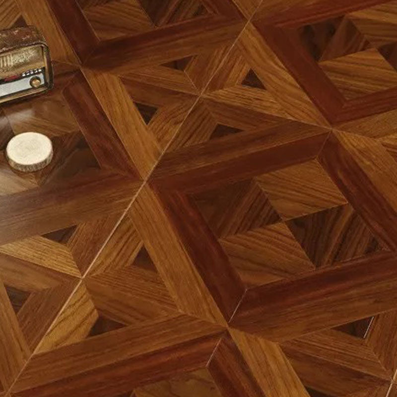 Wooden Laminate Floor Waterproof Indoor Scratch Resistant Textured Laminate Flooring Walnut Clearhalo 'Flooring 'Home Improvement' 'home_improvement' 'home_improvement_laminate_flooring' 'Laminate Flooring' 'laminate_flooring' Walls and Ceiling' 7197346