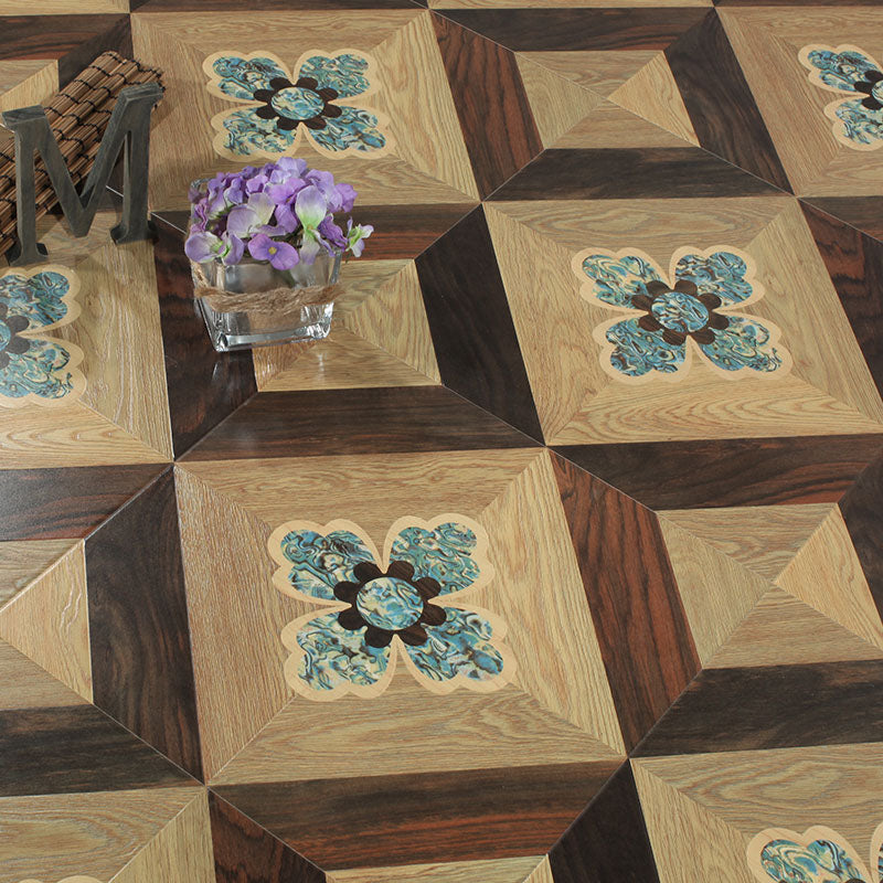 Wooden Laminate Floor Waterproof Indoor Scratch Resistant Textured Laminate Flooring Yellow Brown Clearhalo 'Flooring 'Home Improvement' 'home_improvement' 'home_improvement_laminate_flooring' 'Laminate Flooring' 'laminate_flooring' Walls and Ceiling' 7197352