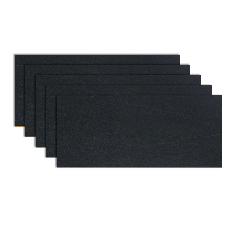 Marble Pattern Laminate Flooring Click Lock Wooden Scratch Resistant Laminate Flooring Black Clearhalo 'Flooring 'Home Improvement' 'home_improvement' 'home_improvement_laminate_flooring' 'Laminate Flooring' 'laminate_flooring' Walls and Ceiling' 7197393