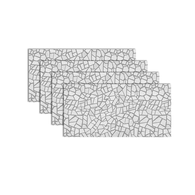 Contemporary Laminate Flooring Scratch Resistant Laminate Flooring White Gray Clearhalo 'Flooring 'Home Improvement' 'home_improvement' 'home_improvement_laminate_flooring' 'Laminate Flooring' 'laminate_flooring' Walls and Ceiling' 7197418