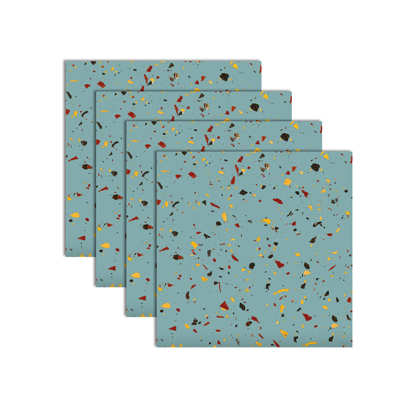 Contemporary Laminate Flooring Scratch Resistant Laminate Flooring Blue Clearhalo 'Flooring 'Home Improvement' 'home_improvement' 'home_improvement_laminate_flooring' 'Laminate Flooring' 'laminate_flooring' Walls and Ceiling' 7197420