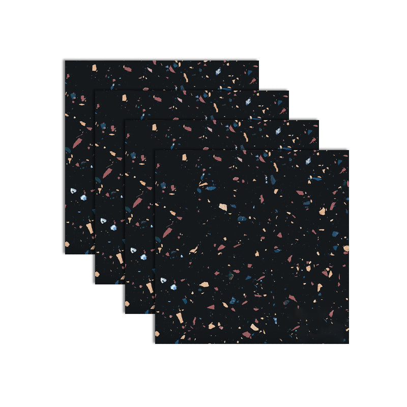 Contemporary Laminate Flooring Scratch Resistant Laminate Flooring Matte Black Clearhalo 'Flooring 'Home Improvement' 'home_improvement' 'home_improvement_laminate_flooring' 'Laminate Flooring' 'laminate_flooring' Walls and Ceiling' 7197423