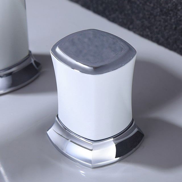 Glam Bathroom Vessel Faucet Knob Handles Low Arc Vessel Faucet Clearhalo 'Bathroom Remodel & Bathroom Fixtures' 'Bathroom Sink Faucets' 'Bathroom Sinks & Faucet Components' 'bathroom_sink_faucets' 'Home Improvement' 'home_improvement' 'home_improvement_bathroom_sink_faucets' 7197542